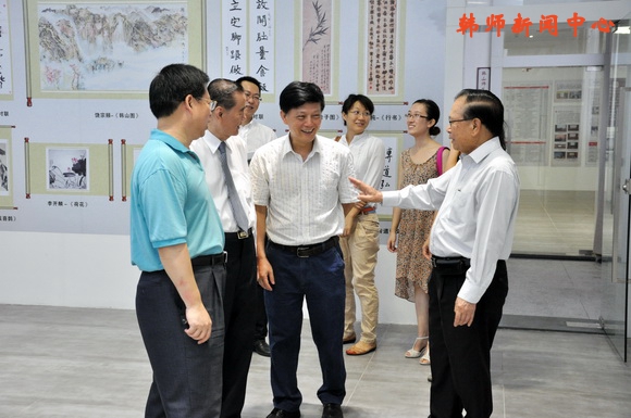 泰中友好协会副会长陈绍扬一行访问我校